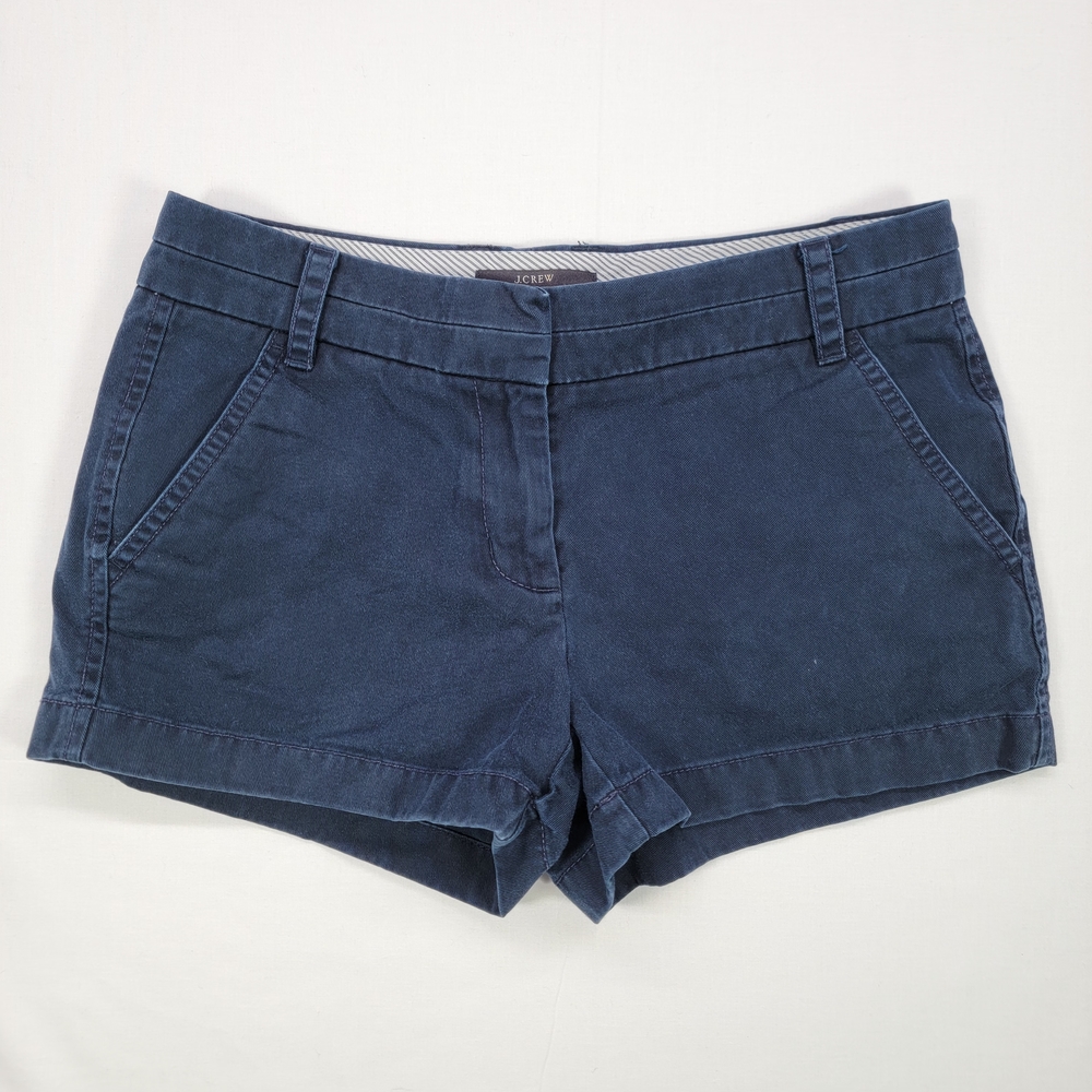J. Crew Classic Blue Women's Chino Shorts